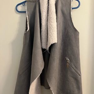 Grey vest